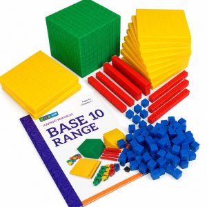 Base Ten Set – Student, Plastic, GYRB Colours