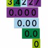 Place Value Cards – 4 Value Decimals to Whole Numbers