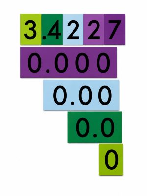 Place Value Cards – 4 Value Decimals to Whole Numbers