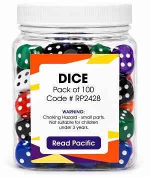 100 Piece Dice Pack – 16mm