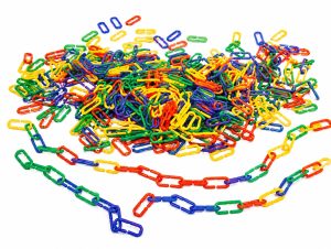 Counting Links – 500 Pieces in a Jar